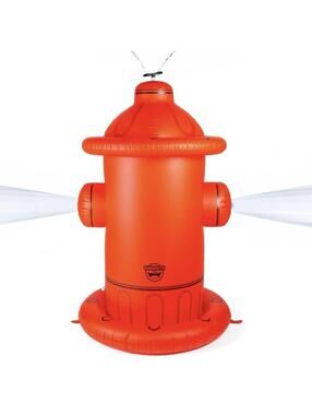 BigMouth Giant Fire Hydrant Inflatable Sprinkler 6FT Water Toy Backyard Fun